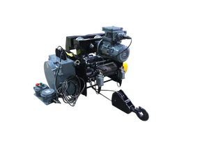 รอกไฟฟ้าแบบใช้ลวดสลิง FLP Heavy Duty ขนาด 1 ตัน 2 ตัน ความสูงยก 6 เมตร ระบบป้องกันการตก 1/2 ตัน พร้อมเกียร์บ็อกซ์ INOVIC - Product Image 3