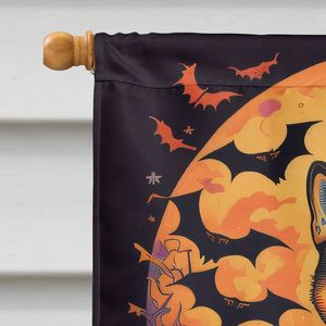 Akita grande Multicolor CASA DE Halloween bandera porche manga poste decorativo patio Banner ilustraciones poliéster pared colgante casa tamaño - Product Image 3