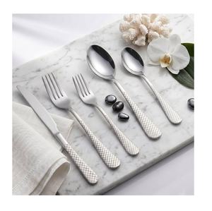 Cuillère en acier inoxydable, couverts épais pour restaurant, hôtel, couteau à steak, fourchette, cuillère de mariage - Product Image 4