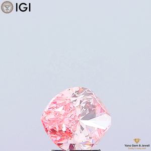 Diamante Cultivado en Laboratorio CVD de 4.01 Quilates, Color Rosa Intenso, Claridad VVS2, Corte Marquesa, con Certificado IGI para Anillo de Compromiso - Product Image 4