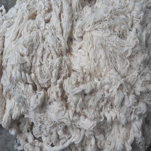 Déchets de fil de coton multicolores pour la fabrication de fils recyclés et la production textile durable, disponibles au prix fabricant - Product Image 1