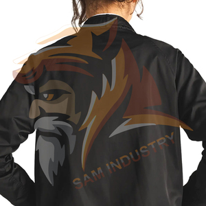 <b>Women's</b> High Quality Casual Fashion Silk Satin <b>Bomber</b> <b>Jacket</b> Custom Thick Breathable Varsity Design Satin <b>Jacket</b> - Product Image 6