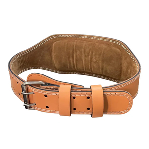 Professional Custom logo Gym Fitness Equipment Genuine Leather Training Weightlifting Gym Waist Heavy Lifting Support <b>Belt</b> - Product Image 5