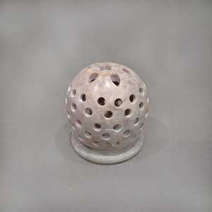 Porte-bougie en pierre savonneuse artisanale gravée, lampe aromatique naturelle, accent décoratif pour la maison, vente en gros, fournisseur indien, prix - Product Image 1