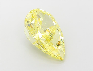 Diamant de laboratoire jaune intense taille poire certifié IGI en gros pour les acheteurs B2B mondiaux, les exportateurs de bijoux et les entreprises importatrices - Product Image 2