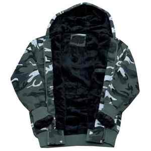 Veste Thermique Camouflage pour Homme: Sweat à Capuche Tactique à Fermeture Éclair et Doublé de Fourrure - Product Image 3