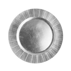 Stylish Decorative Metal Charger <b>Plate</b> Perfect for Anniversary Celebration Wedding and Fine Dining Events - Product Image 1
