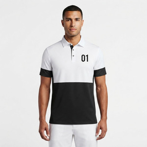 Polo de Golf Personalizado para Hombre, Camiseta de Golf con Cuello Camisero, Polo de Golf Sublimado de Manga Corta para Hombre - Product Image 1