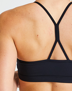 Soutien-gorge de sport premium pour femme, en tissu Spandex/Nylon, sans coutures, maintien élevé, respirant, avec coussinets amovibles, pour la gym et le fitness - Product Image 6