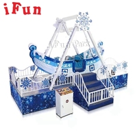 Usine d'amusement Offre Bateau pirate en fibre de verre 24 joueurs Grands manèges d'amusement Fun Fairground Attraction Fun Game Park Machine