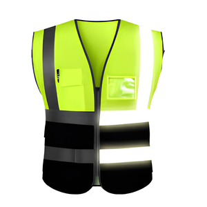 Chaleco de malla reflectante de alta visibilidad para entrenamiento de seguridad en construcción, transpirable, ligero y de secado rápido, petos para fútbol. - Product Image 1