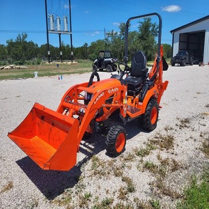 Tracteur agricole compact Kubota BX23S 4x4 20 CV à roues, pompe automatique, machine agricole puissante d'occasion - Product Image 3