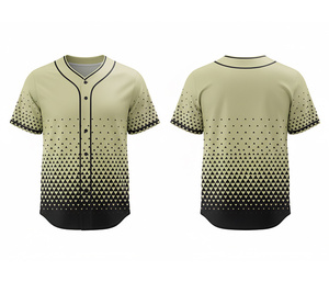 เสื้อเบสบอลแบบสั่งทำพิเศษ – เสื้อเจอร์ซีย์พิมพ์ลายเต็มตัวแบบซับลิเมชั่น |   ชุดเบสบอลทีมพร้อมโลโก้และหมายเลขแบบกำหนดเอง |   ฐานผ้าโพลีเอสเตอร์ที่ระบายอากาศได้ดี - Product Image 2