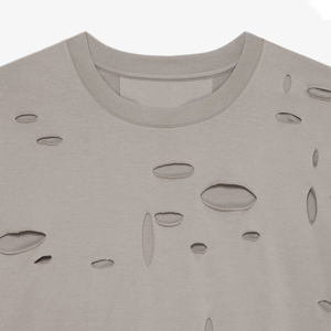 Camiseta Desgastada Personalizada OEM ODM de Alta Calidad Directo de Fábrica Ligera Transpirable Cómoda Estilo Urbano Vintage - Product Image 6