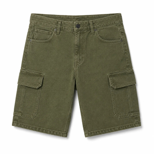 Shorts en jean pour hommes sur mesure de qualité supérieure, fabrication en usine avec étiquette privée, tissu denim de haute qualité - Product Image 6