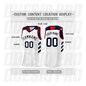 Maillots de basket-ball abordables les plus vendus, vêtements d'équipe personnalisés, dernières tendances en matière de vêtements de sport, maillots de basket-ball réversibles, grossistes - Product Image 4
