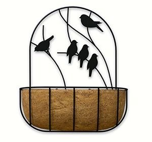 Nuevo Jarrón de Flores Coco Liner Estilo Rústico Francés con Asa para Colgar en el Hogar - Product Image 4