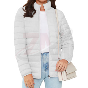 <b>Womens</b> <b>Lightweight</b> Quilted Puffer <b>Jacket</b> with Hood Warm Winter Outerwear for Casual Outdoor Daily Wear Cold Weather Style - Product Image 1