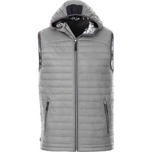 Mens Polyester Insulated Vest <b>Jacket</b> For Gym Running Hiking And Outdoor Adventure With Zipper Closure - Product Image 6