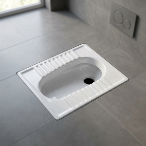 Asian Style <b>Ceramic</b> Sanitary Ware Indian Orissa Design Washdown Squatting <b>Pan</b> Toilet High Quality WC Export Price - Product Image 4