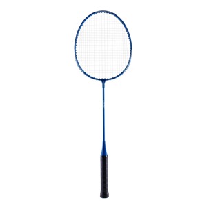 Raquette de badminton en fibre de carbone bleue avec poignée en PU S4, cordes légères et durables pour joueurs amateurs juniors - Product Image 2