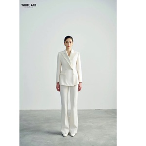 Nouvelle Collection Pantalons Taille Haute EUPHEMIA LONG PANTS avec Poches OEM Anti-Plis Séchage Rapide Ensemble de Vêtements Écologiques - Product Image 5