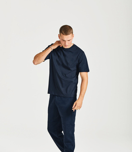 Camiseta Informal de Cuello Redondo y Manga Corta para Hombre, Nueva Camiseta Holgada de Algodón para Verano 2025 - Product Image 2