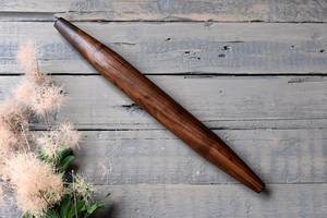 Rustic Handmade Wooden <b>Rolling</b> <b>Pin</b> Premium Baking Kitchen Tool - Product Image 3