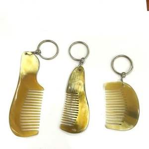 Peine de Cuerno de Búfalo Natural Ecológico Personalizado para Peinar y Masajear, Hecho a Mano, de Alta Calidad - Product Image 5