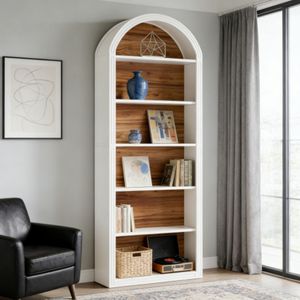Libreria Alta in Legno, Arredamento Versatile per Soggiorno, Camera da Letto, Hotel e Supermercato con Eccellente Funzione di Stoccaggio - Product Image 6