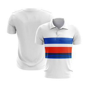 Chemise décontractée pour homme à manches courtes en coton tricoté 100 %, imprimé rayé et à carreaux, avec fermeture éclair, anti-plis et poche imprimée 3D - Product Image 4