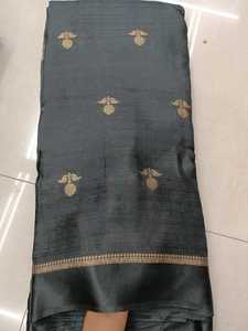 Tela de Trabajo de Viscosa Pura y Yute, 95 GSM, 44 Pulgadas de Ancho, Material Estampado de Viscosa y Yute para Trajes Étnicos y Prendas de Diseño de Boutique - Product Image 5