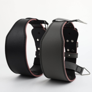 Venta al por mayor, gran oferta: Cinturón de levantamiento de pesas personalizado, nuevo producto, cinturón de levantamiento de pesas de cuero con hebilla de palanca para gimnasio. - Product Image 4