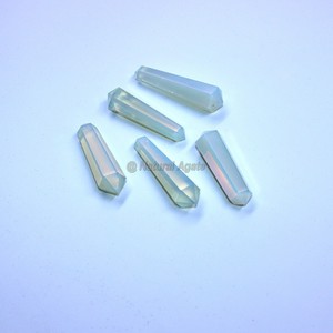 Premium Quality Fancy Jasper Double Terminated <b>Pencil</b> Pendant Gemstone Agate Chakra Style for Protection Grounding Healing - Product Image 5