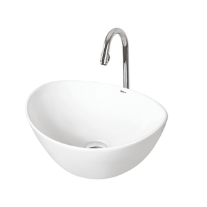 Venta al por Mayor a Nivel Mundial de Artículos Sanitarios de Cerámica de Diseño de Lujo, Lavabo de Sobremesa Ovalado de Alta Calidad a Bajo Precio - Product Image 1