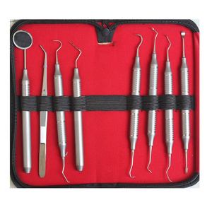 Professional Factory Direct Sale Stainless Steel <b>Top</b> Manual <b>Silver</b> Ergonomic Grip CE Certified Dental Kits Pakistan Made 2025 - Product Image 4