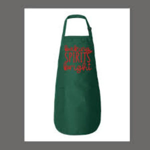 Delantal personalizable de Navidad nuevo de alta calidad con estampado de tela KVR Reino Unido - Product Image 4