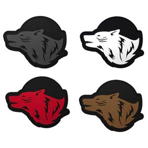 Custom Eco Friendly PVC Safari <b>Animal</b> Patch Soft Rubber Iron On Cartoon Badge for Clothing Hats Bags Backpack DIY Decorative - Product Image 1