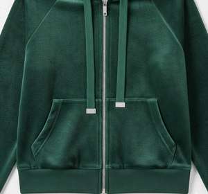 Survêtement d'hiver sportif pour femme en velours uni, coupe-vent, respirant, écologique, léger, séchage rapide, longueur intégrale - Product Image 4