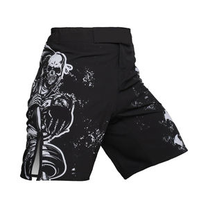 Pantalones Cortos de Muay Thai MMA Fairtex Hechos a Medida de Alta Calidad, Nuevo Diseño Estampado en Satén, Cintura Media, para Uso en el Gimnasio - Product Image 2