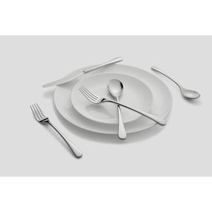 Ensemble de couverts traditionnels en acier inoxydable poli miroir de qualité supérieure, 5 pièces, durable et élégant, couteau, fourchette, cuillère, pour la maison - Product Image 6