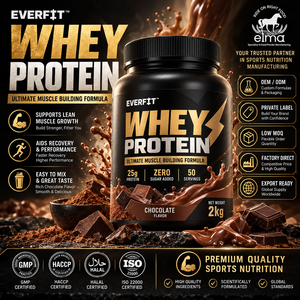 Proveedor de Proteína de Suero de Leche con Sabor a Vainilla de Marca Privada en Malasia, Fabricación OEM de Batidos WPC de Marca Personalizada, Crecimiento Muscular para Adultos, 20-29 g - Product Image 1