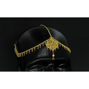 สร้อยผมอาหรับเคลือบทองพร้อมคำสังซื้อทันสมัยล่าสุดสำหรับงานแต่งงานงานหมั้น - Product Image 6