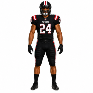 Camiseta de Fútbol Americano Lexpert International de Alta Calidad para Hombre Adulto, Uniformes de Entrenamiento de Manga Corta, Talla Grande, Transpirable - Product Image 1