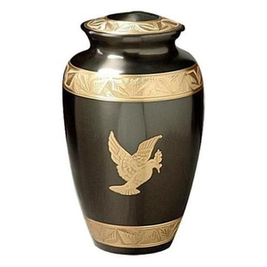 <b>Large</b> Silver <b>Urn</b> For Ashes Funeral Supplies Metal Cremation <b>Urns</b> Handmade Custom Engraved Design Human <b>Urns</b> Affordable Price - Product Image 2