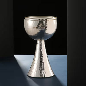 Encensoir architectural contemporain noir métallisé Mabkhara pour résine d'oud et encens - Product Image 3