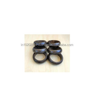 Juego de servilleteros de madera ecológicos hechos a mano para decoración de mesa de comedor adecuados para eventos especiales, fiestas o reuniones - Product Image 1