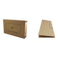 Caja de Envío para TV de 40 Pulgadas, de 5 Capas, Resistente, de Cartón Corrugado Reciclable y Personalizable, para un Transporte Seguro