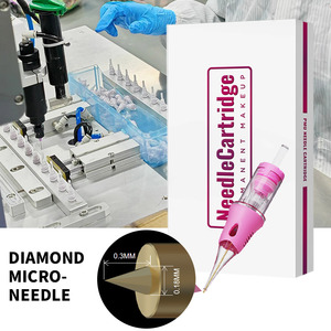Nuojo 2026 新设计纳米针筒 一针染色 0.5mm 针状金属管 适用于 Pmu 机器 - Product Image 1