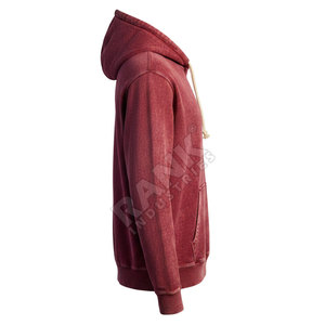Sweat-shirts à capuche pour hommes, délavés à l'acide, en coton mélangé, basiques, de qualité supérieure, les plus vendus, prix abordable, disponibles en différentes couleurs, faible MOQ - Product Image 4